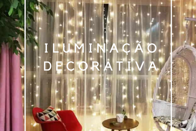 Iluminação decorativa externa